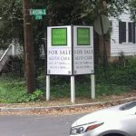 Bellevue Real Estate Signs post panel outdoor real estate 150x150